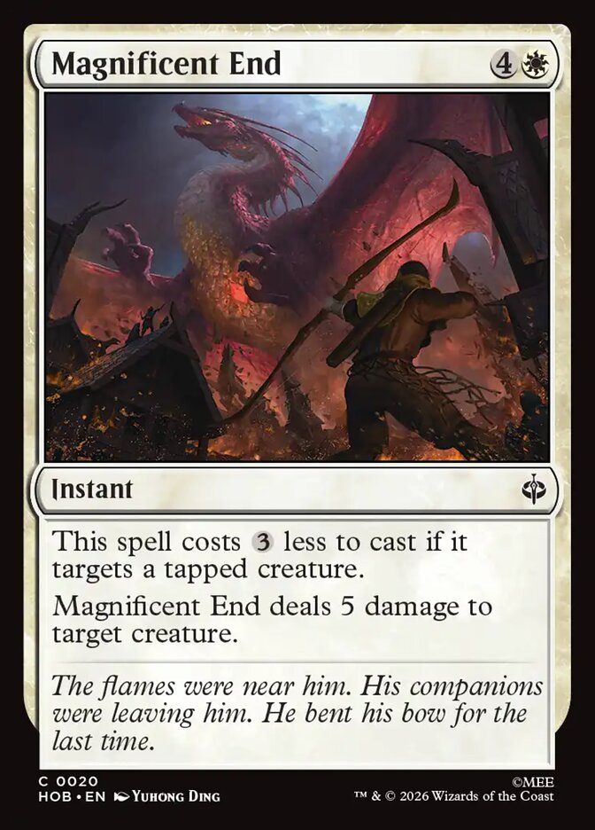Magnificent End Foil