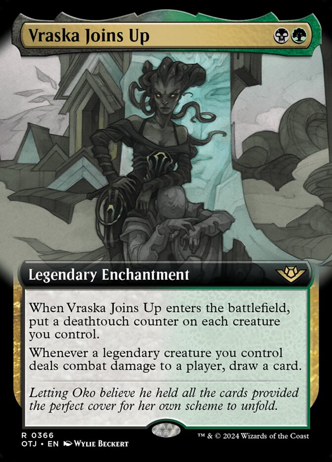 Vraska Joins Up Extended art