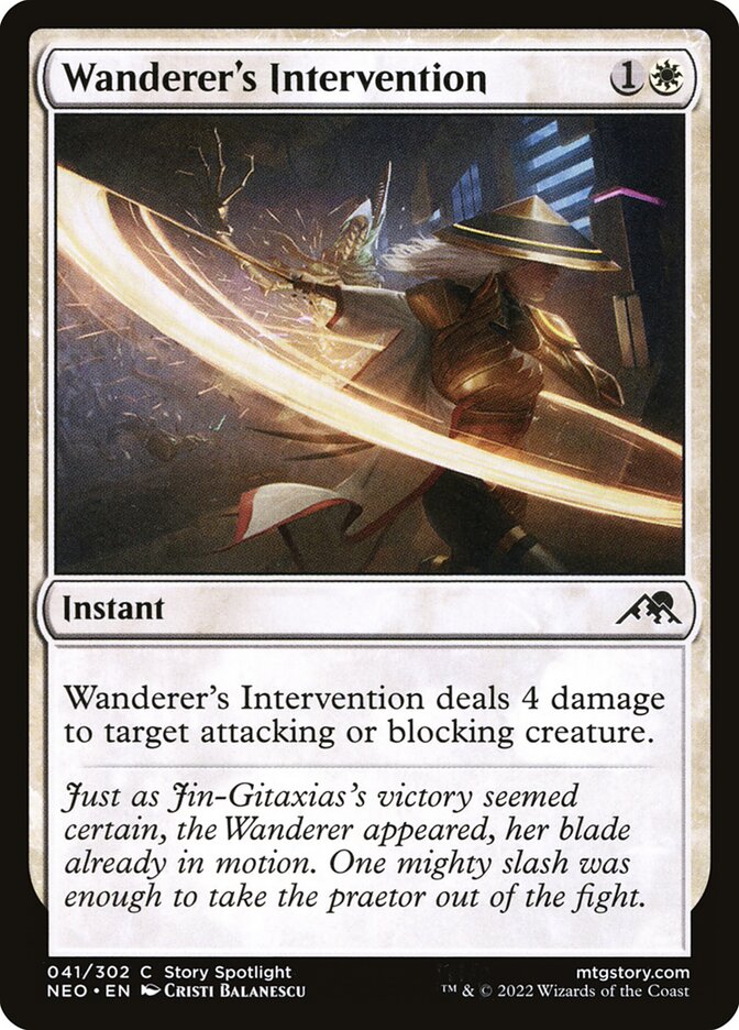 Wanderer's Intervention Foil