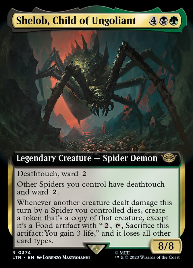 Shelob, Child of Ungoliant Extended Art