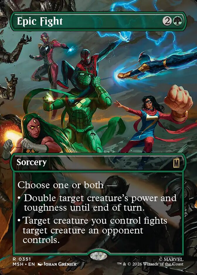 Epic Fight Borderless Scene Foil