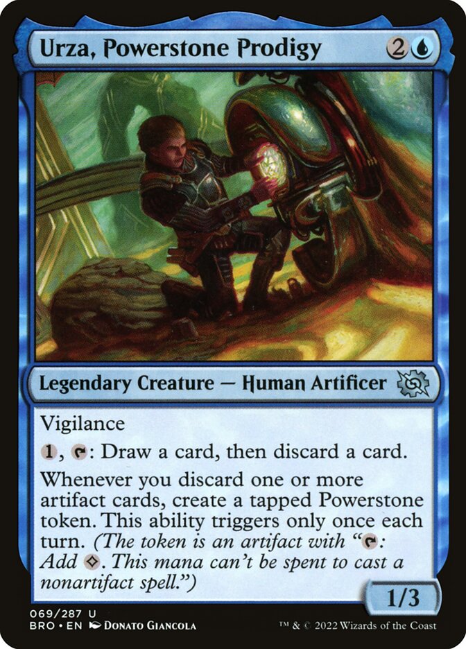 Urza, Powerstone Prodigy Foil