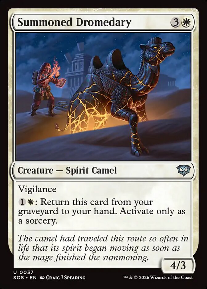 Summoned Dromedary Foil