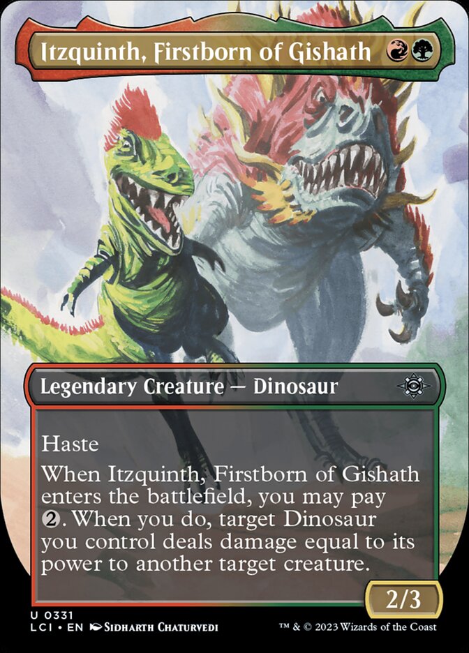 Itzquinth, Firstborn of Gishath Borderless