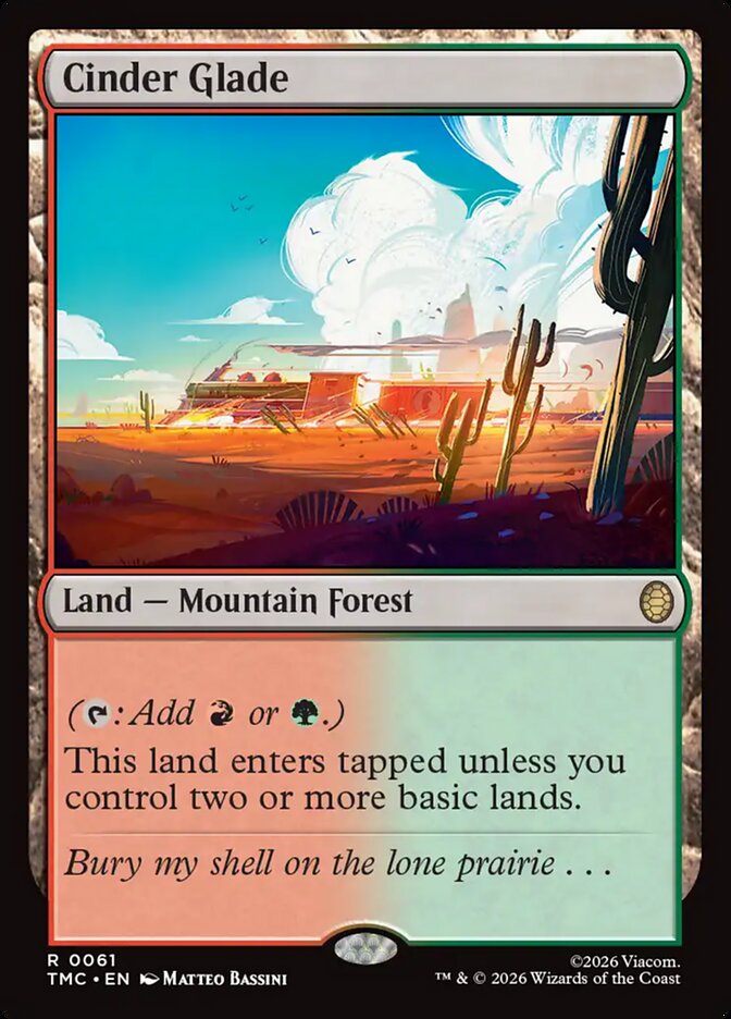 Cinder Glade Surge Foil