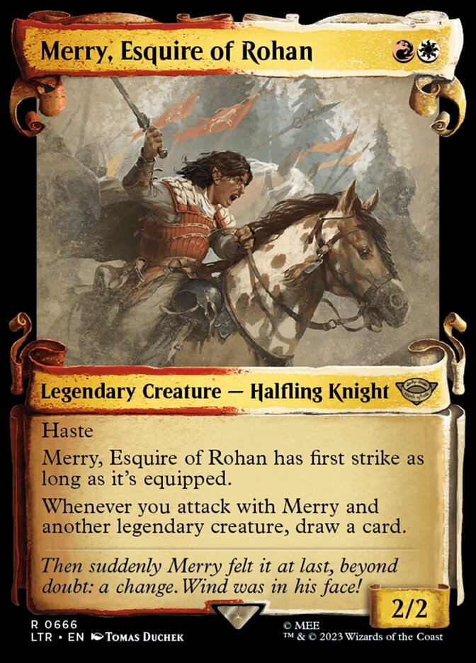 Merry, Esquire of Rohan Showcase