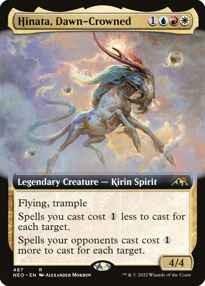 Hinata, Dawn-Crowned Extended Art