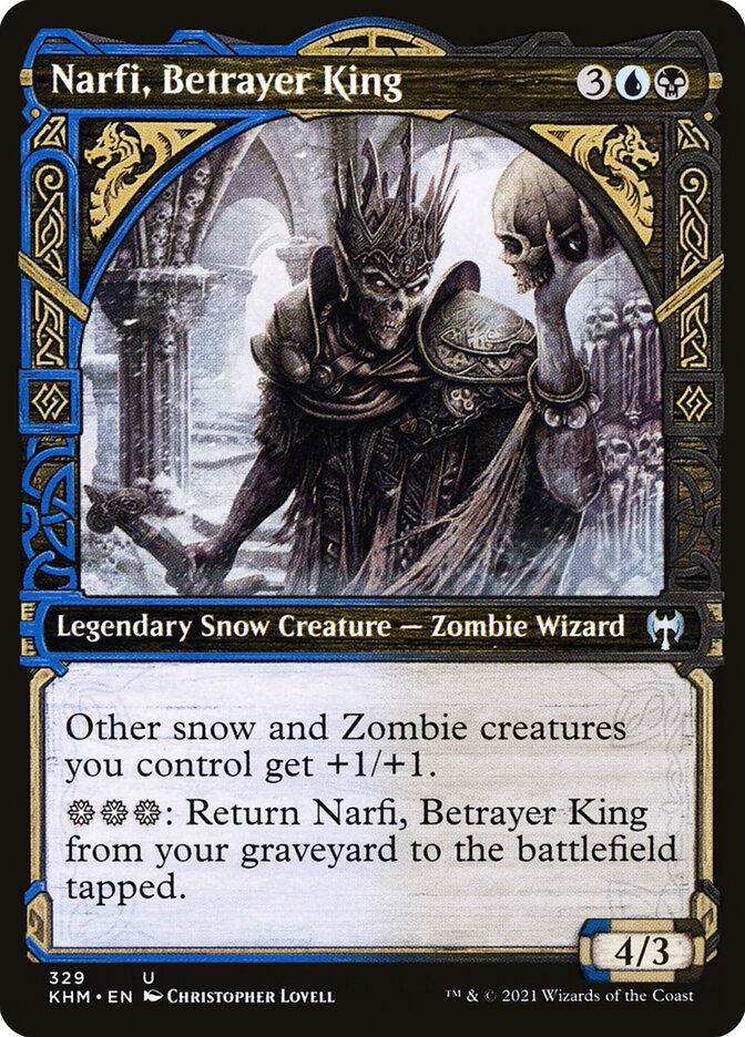 Narfi, Betrayer King Showcase Foil