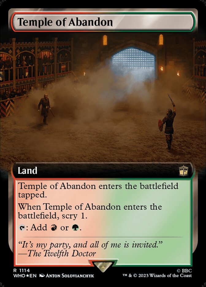 Temple of Abandon Surge Foil
