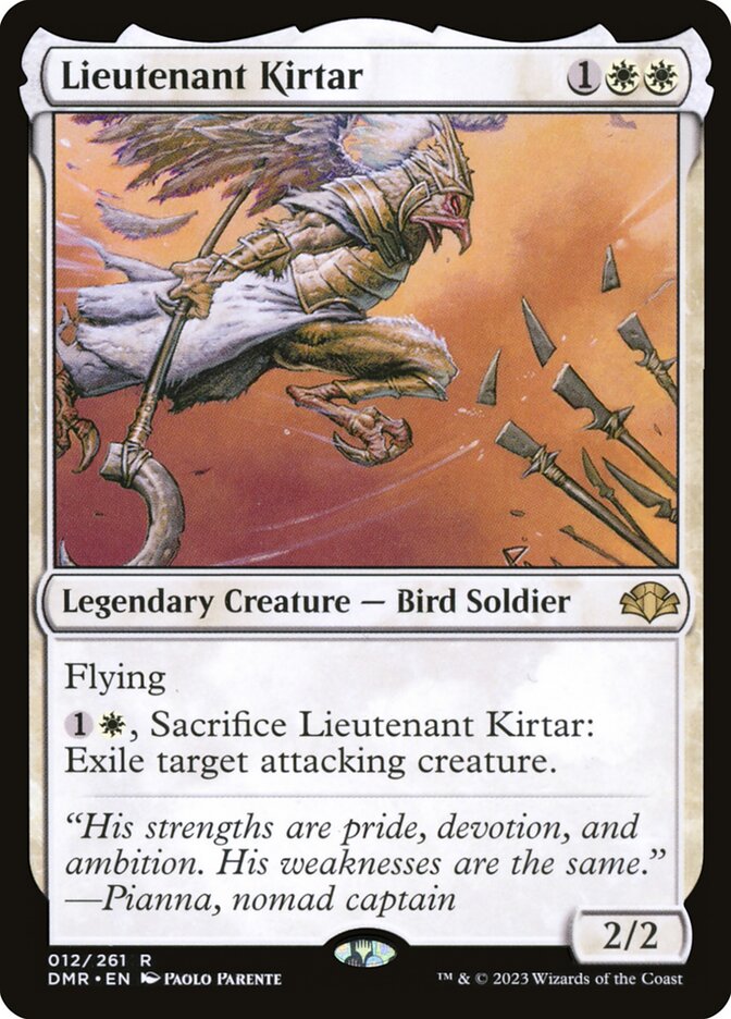 Lieutenant Kirtar Foil