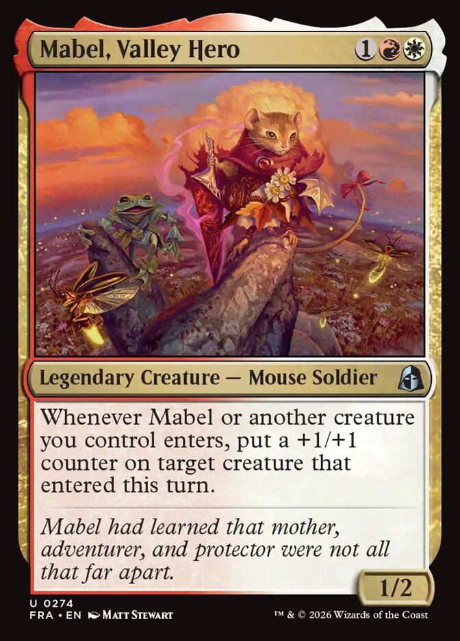 Mabel, Valley Hero Foil