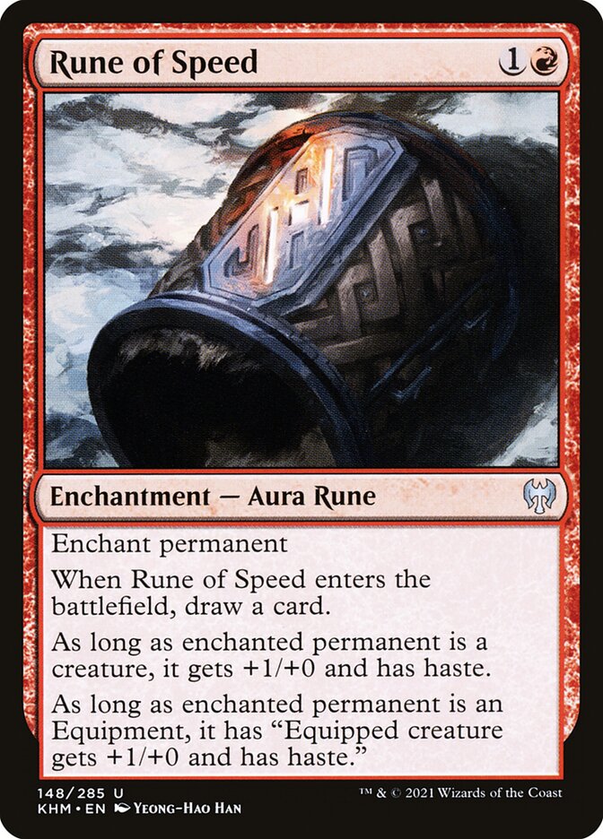 Rune of Speed Foil