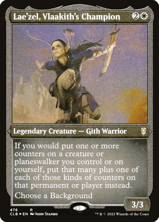 Lae'zel, Vlaakith's Champion Etched Foil