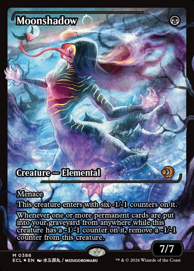 Moonshadow Japanese Showcase Foil
