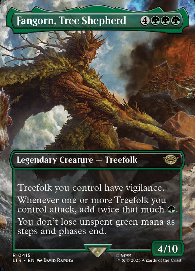 Fangorn, Tree Shepherd Borderless Foil