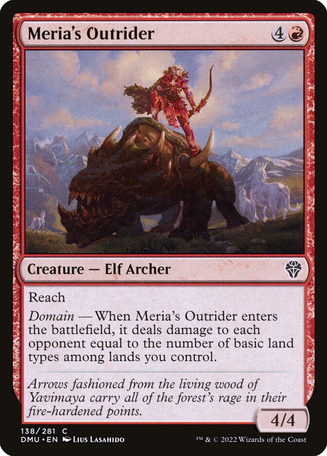 Meria's Outrider Foil