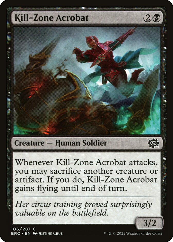 Kill-Zone Acrobat Foil