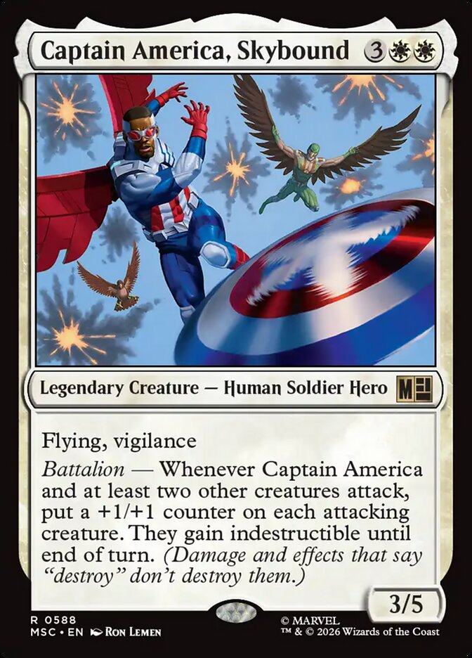 Captain America, Skybound Foil