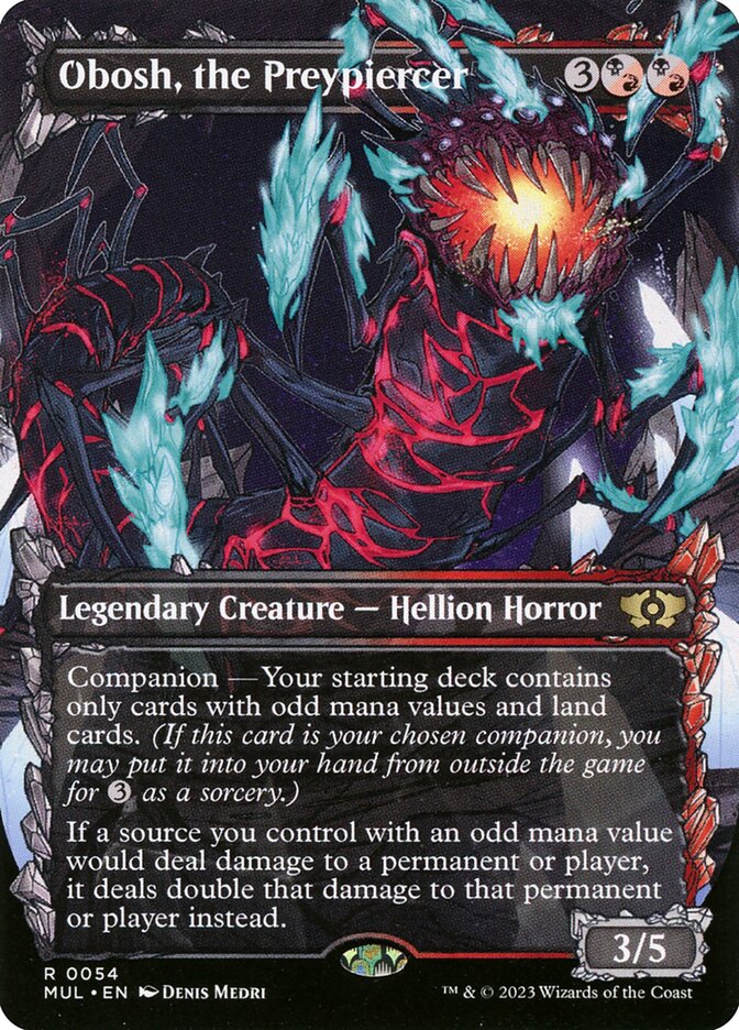 Obosh, the Preypiercer Showcase
