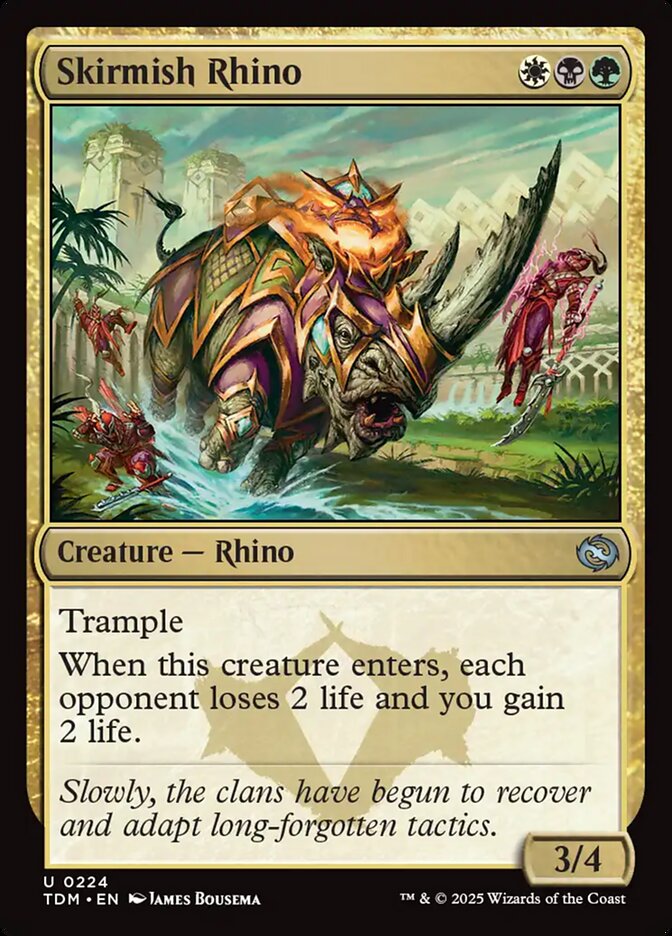 Skirmish Rhino Foil