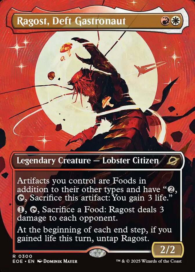 Ragost, Deft Gastronaut Borderless Foil