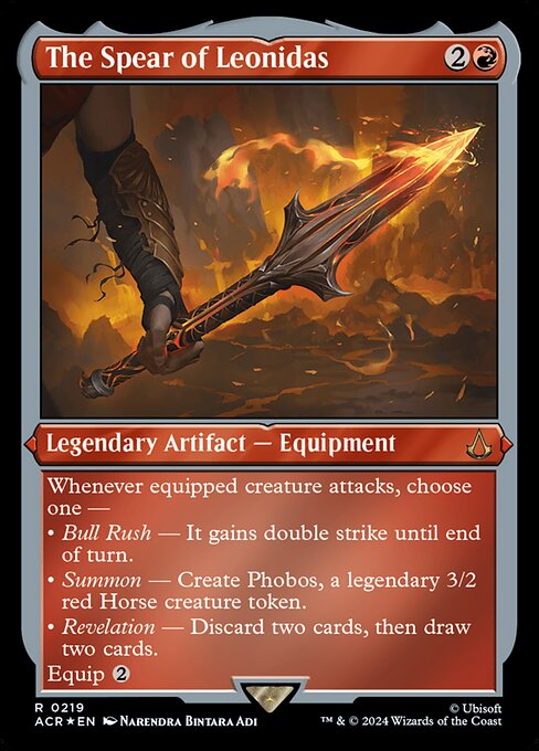 The Spear of Leonidas Foil