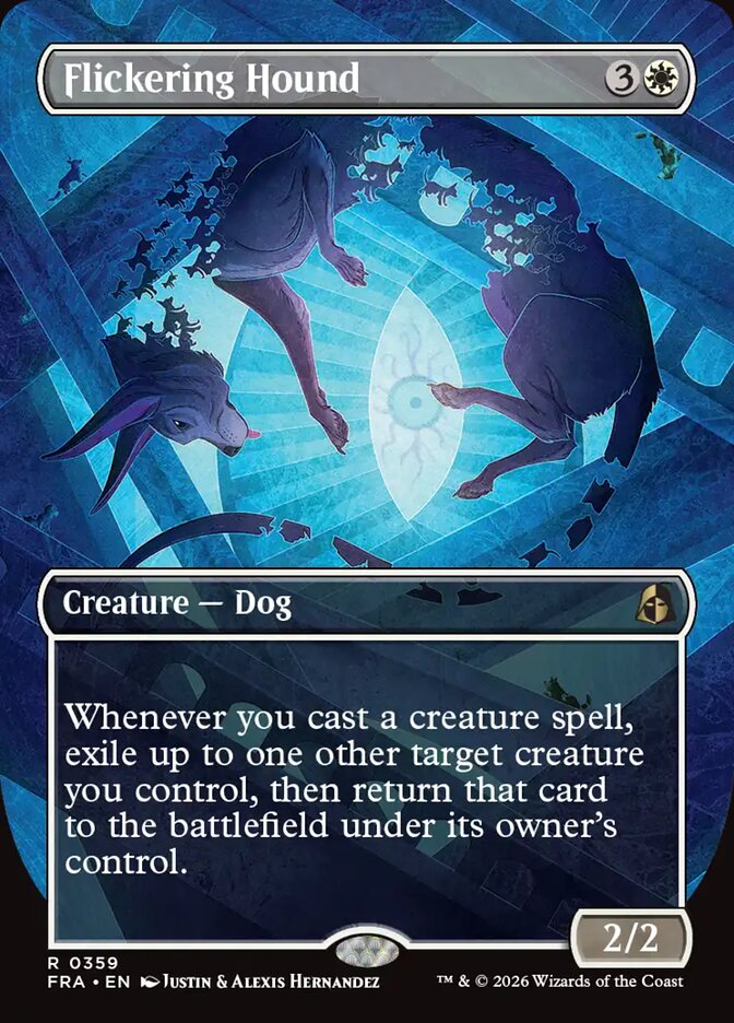 Flickering Hound Braintwister Foil