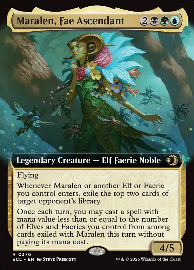 Maralen, Fae Ascendant Extended Art