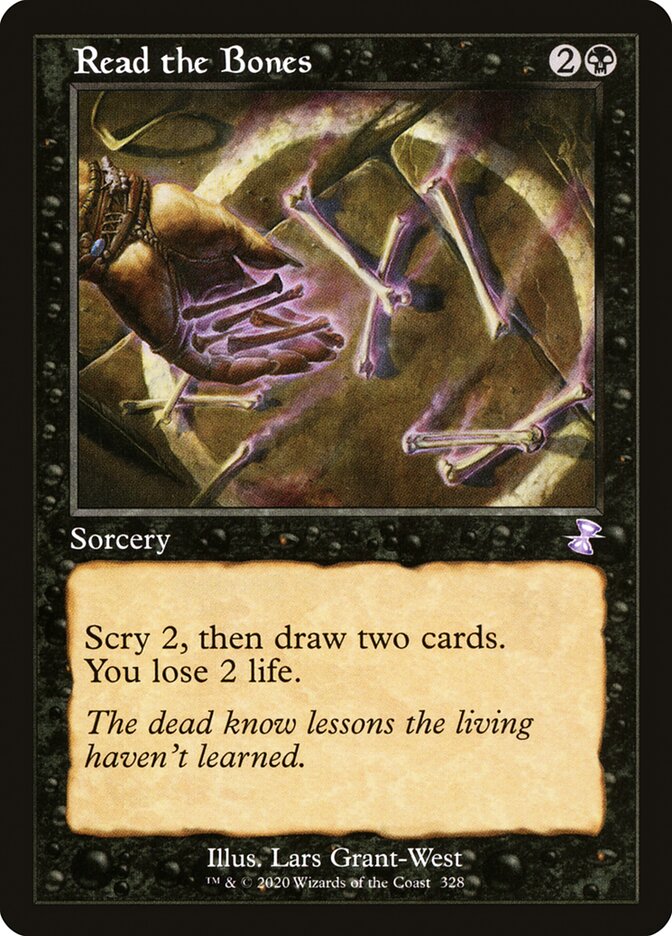 Read the Bones Old Frame Tao Games