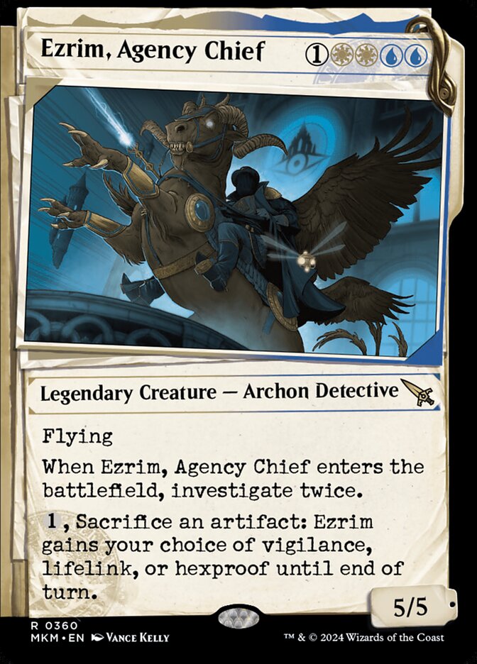 Ezrim, Agency Chief Showcase Foil