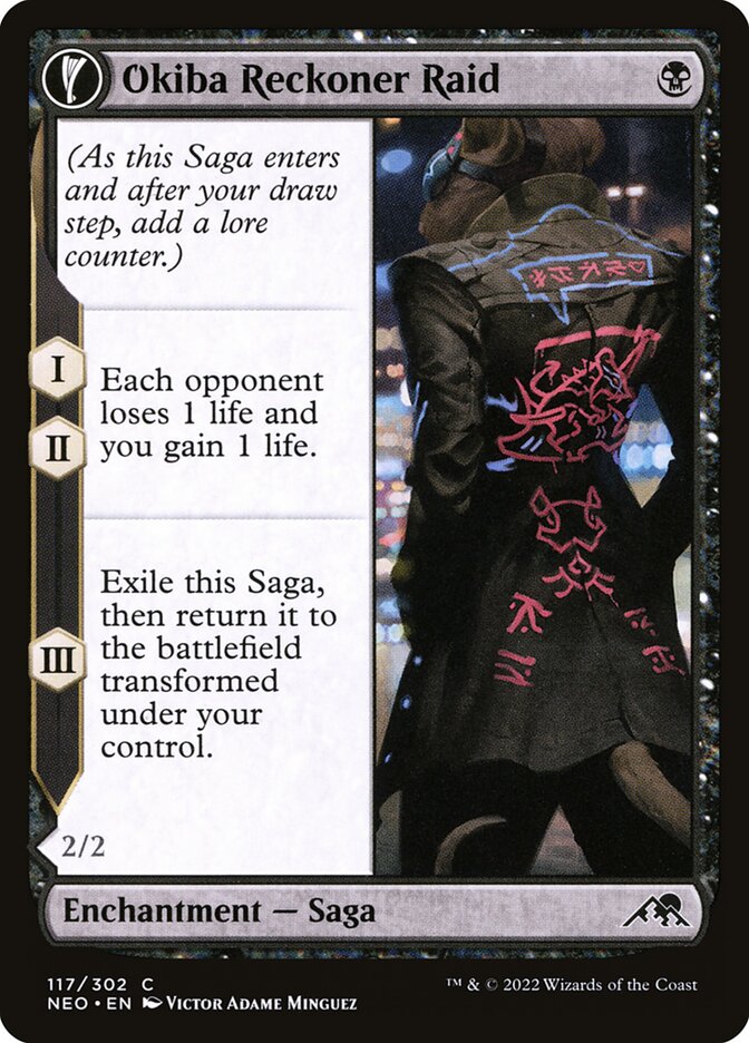 Okiba Reckoner Raid // Nezumi Road Captain Foil