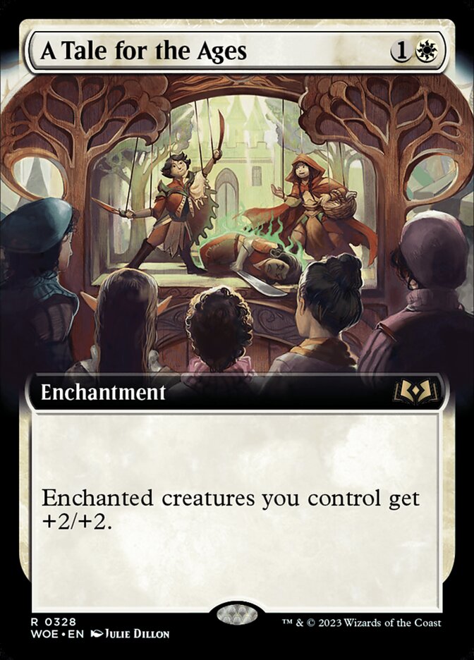 A Tale for the Ages Extended Art Foil