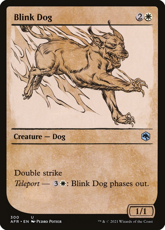Blink Dog Showcase Foil