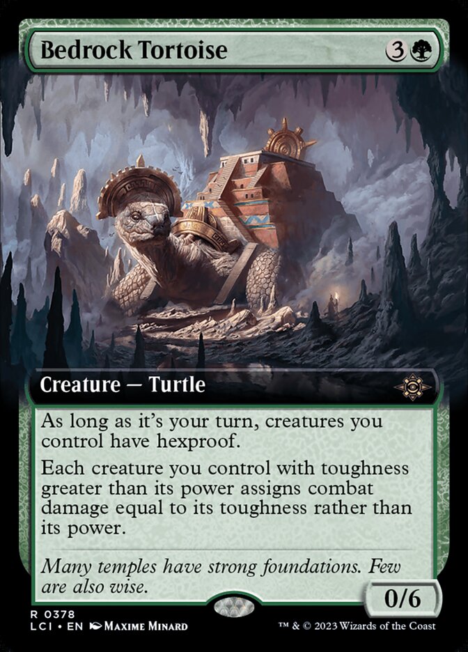 Bedrock Tortoise Extended Art