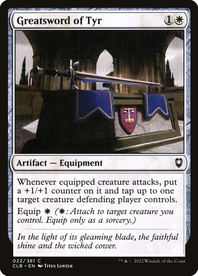 Greatsword of Tyr Foil