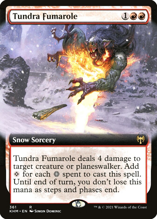 Tundra Fumarole Extended Art