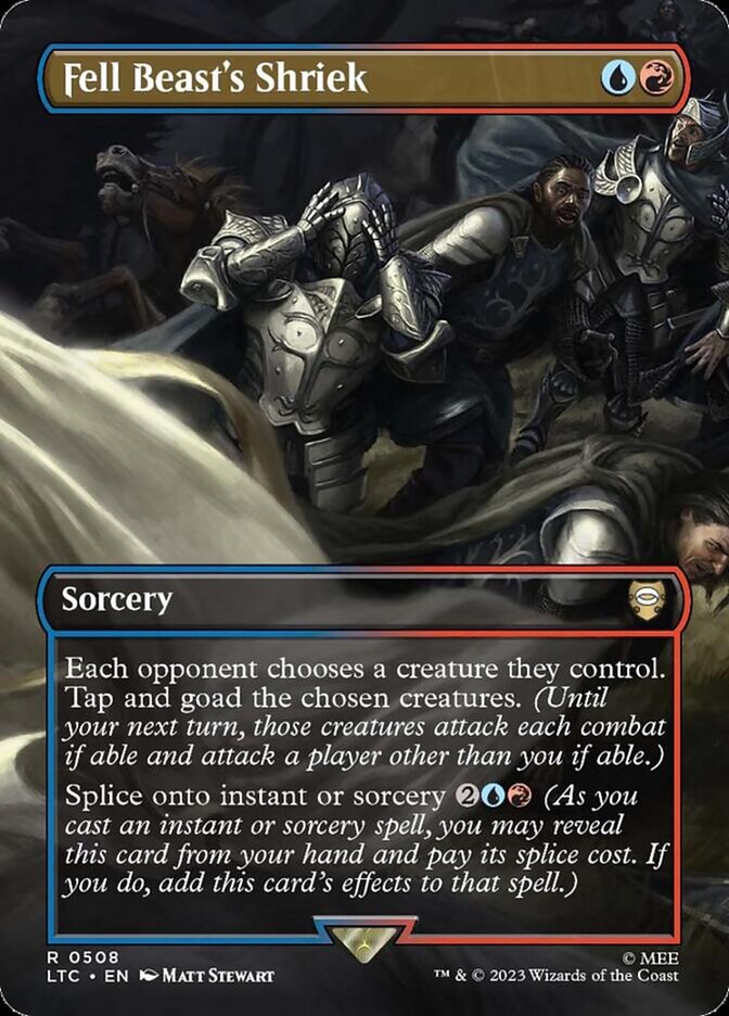 Fell Beast's Shriek Borderless