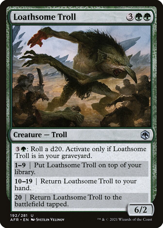 Loathsome Troll Foil