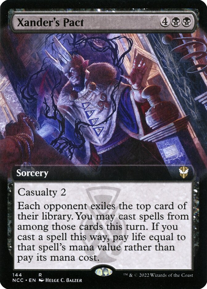 Xander's Pact Extended Art