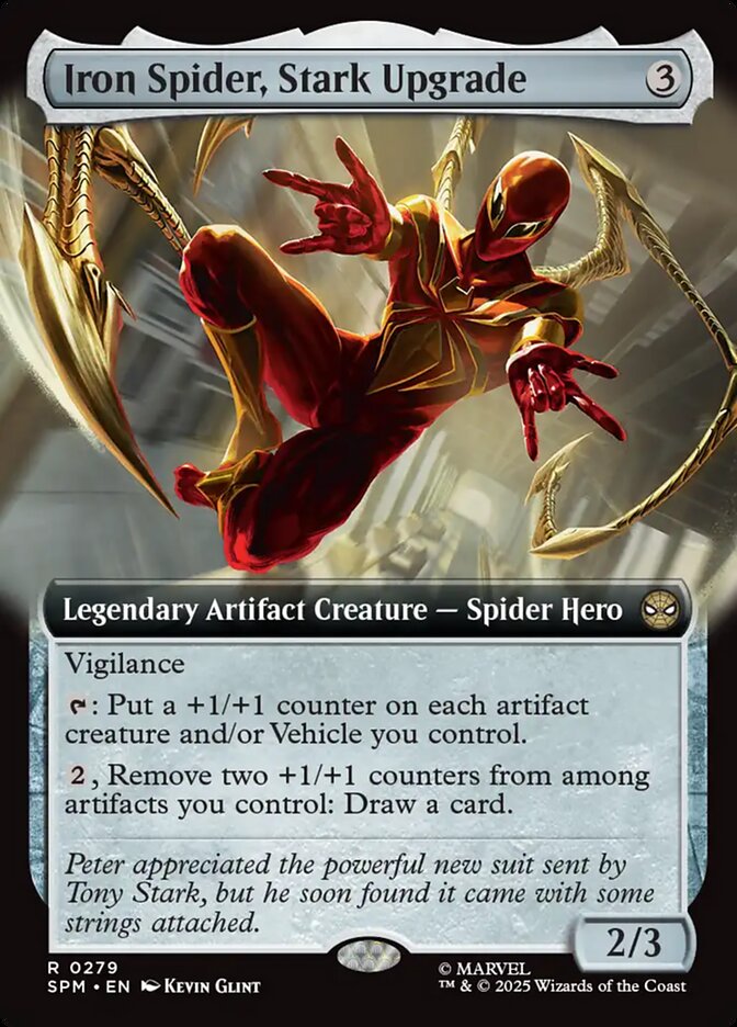 Iron Spider, Stark Upgrade Extended Art