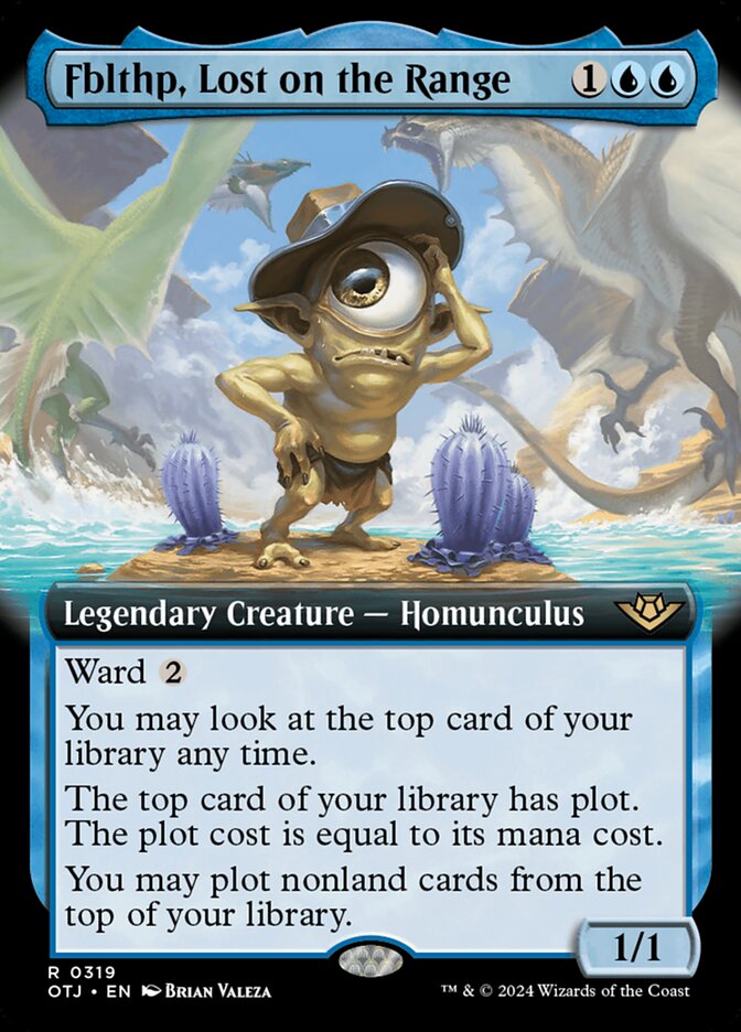 Fblthp, Lost on the Range Extended art