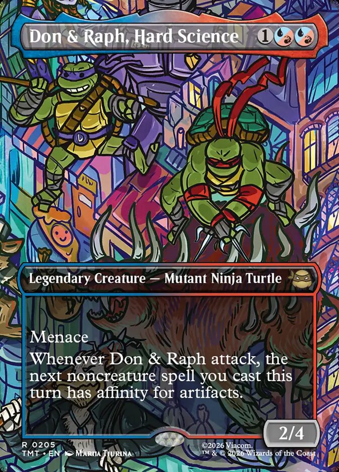 Don & Raph, Hard Science Borderless Scene Foil
