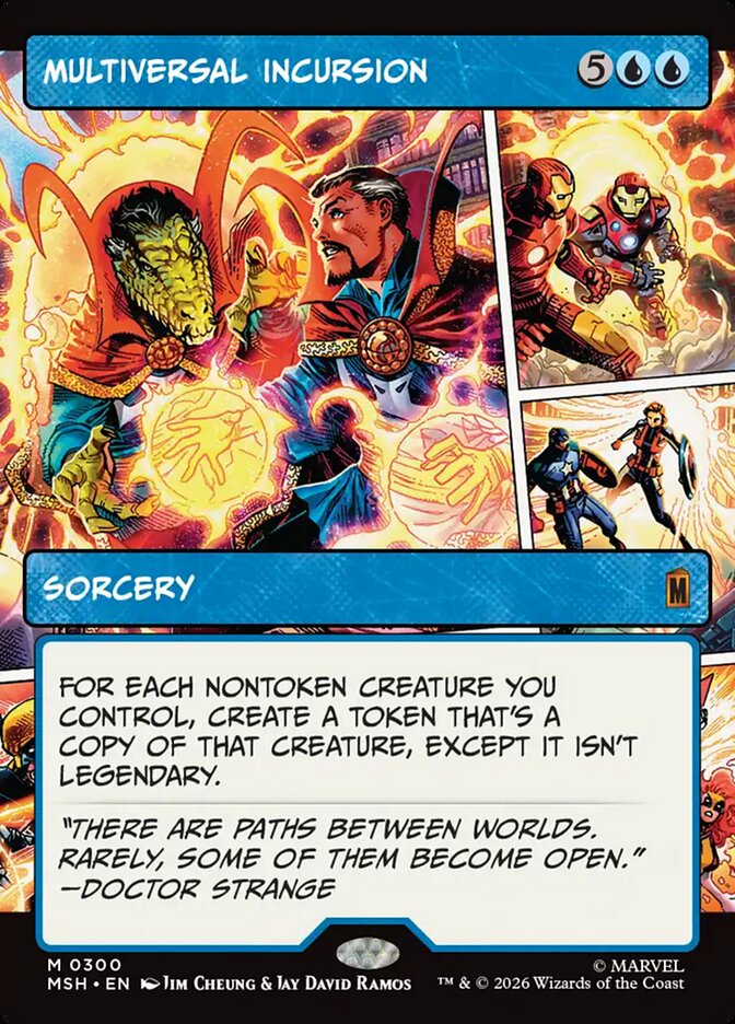 Multiversal Incursion Showcase Foil