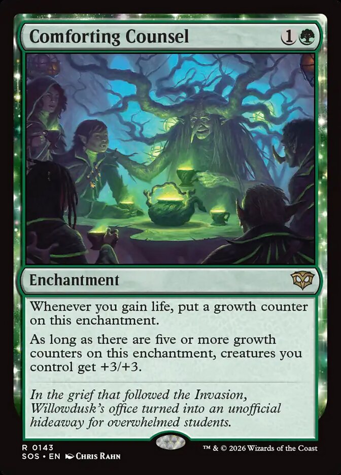 Comforting Counsel Foil