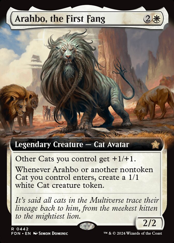 Arahbo, the First Fang Extended Art