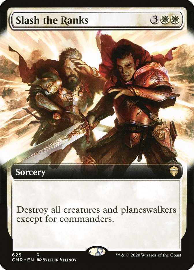 Slash the Ranks Extended Art
