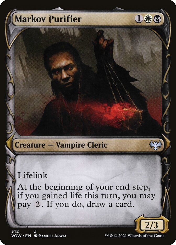 Markov Purifier Showcase Foil