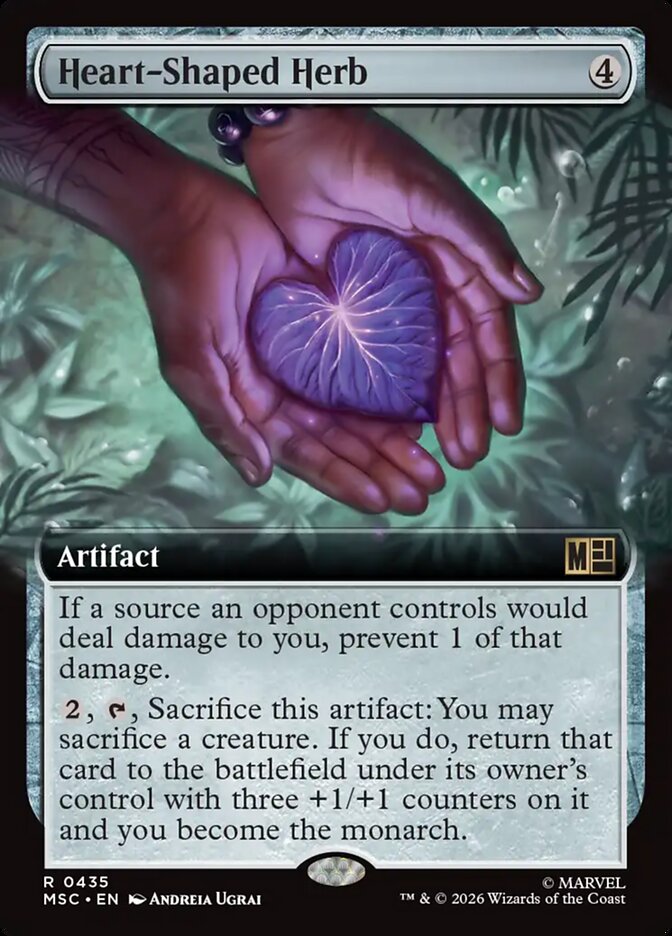 Heart-Shaped Herb Extended Art