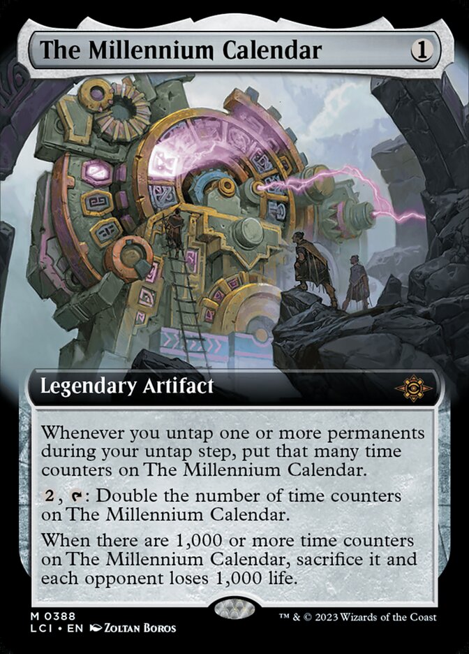 The Millennium Calendar Extended Art