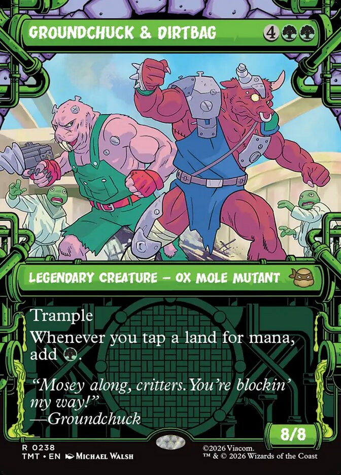 Groundchuck & Dirtbag Sewer Frame